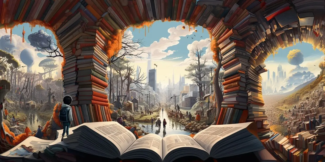 Im Comic-Stil dargestellter Internationaler Tag der Bildung.